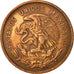 Moneta, Messico, 10 Centavos, 1967, Mexico City, BB, Bronzo, KM:433