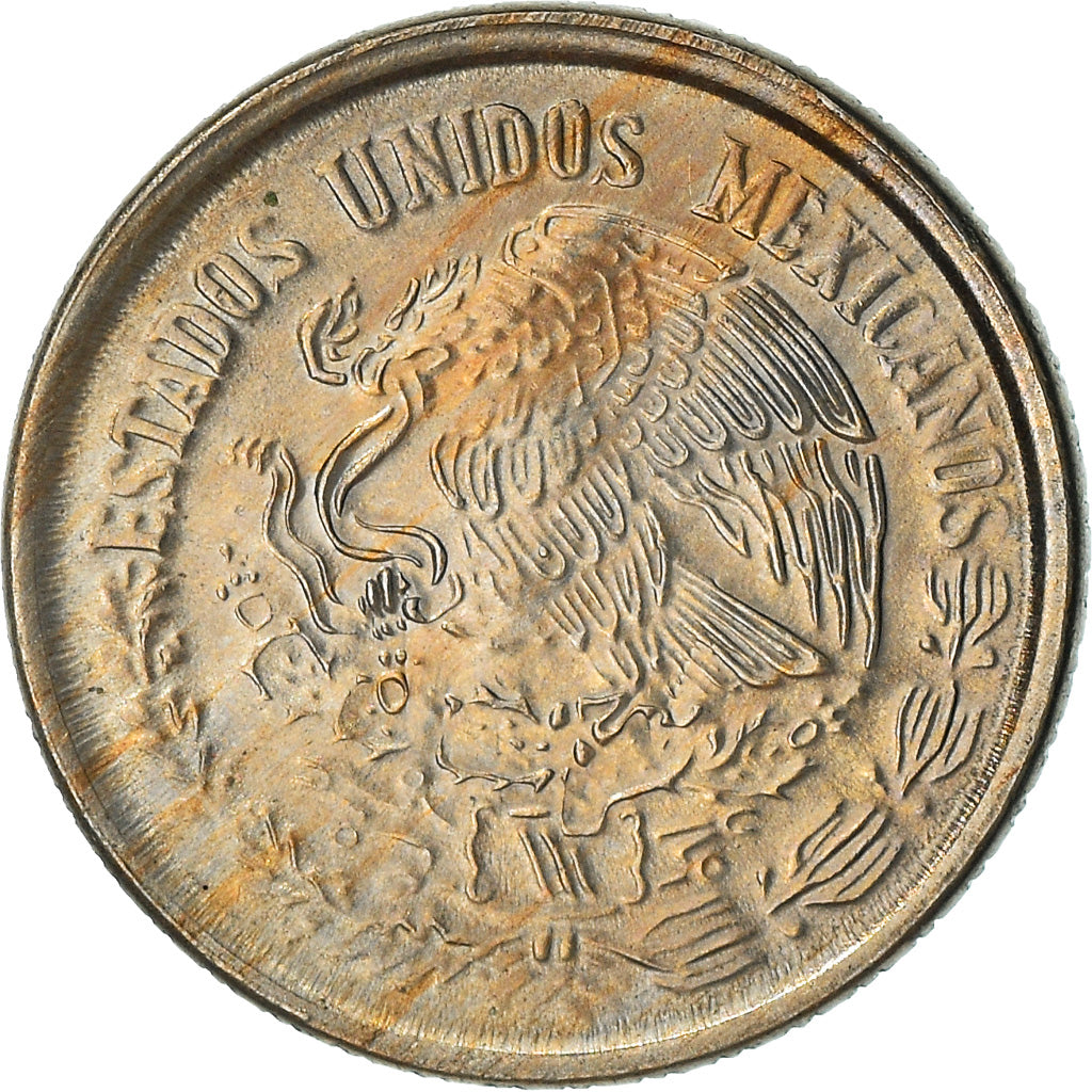 Moneda, México, 10 Centavos, 1978, Mexico City, MBC, Cobre - níquel, KM:434.1