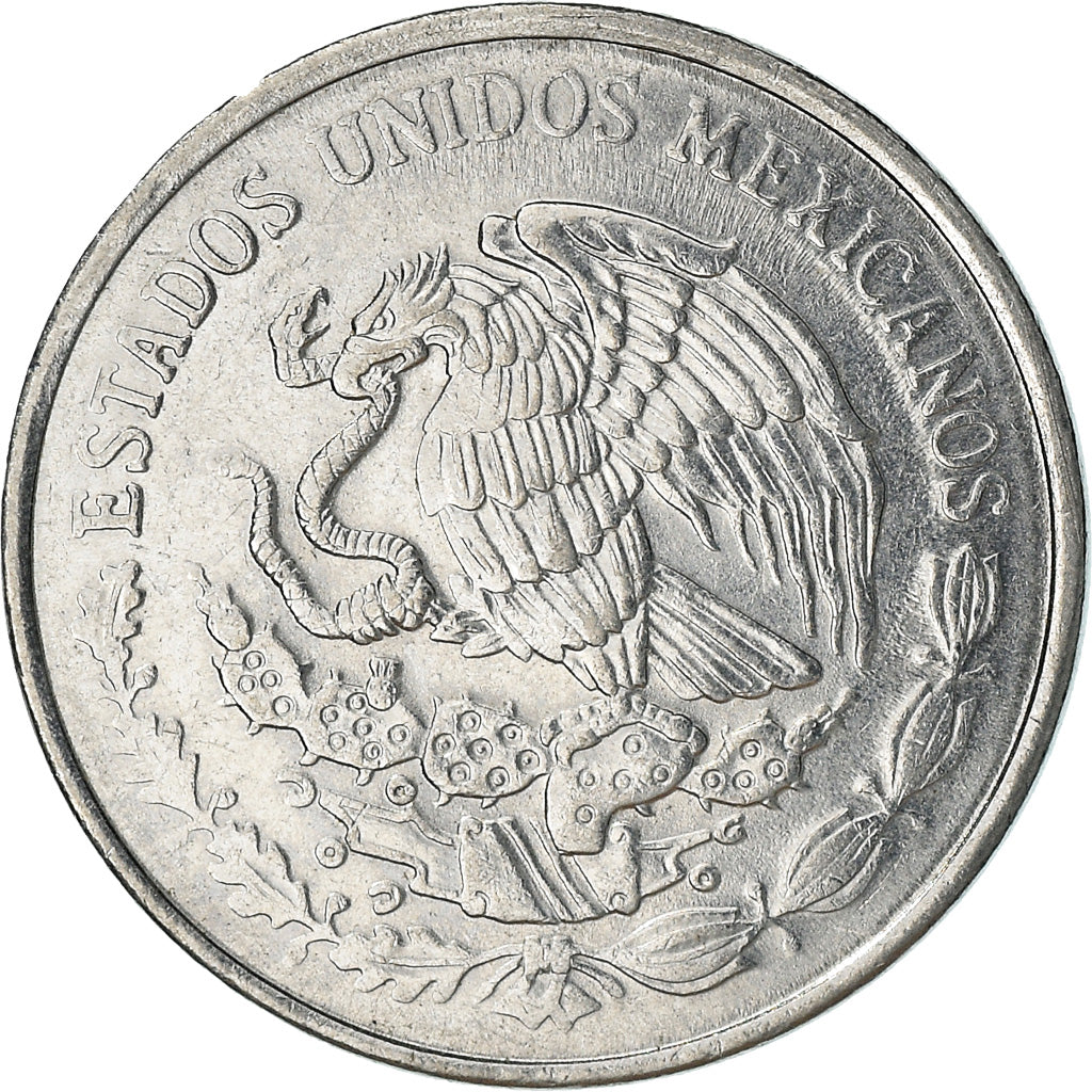 Coin, Mexico, 10 Centavos, 1993, Mexico City, MS(60-62), Stainless Steel, KM:547