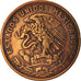 Moneta, Messico, 20 Centavos, 1964, Mexico City, MB+, Bronzo, KM:440