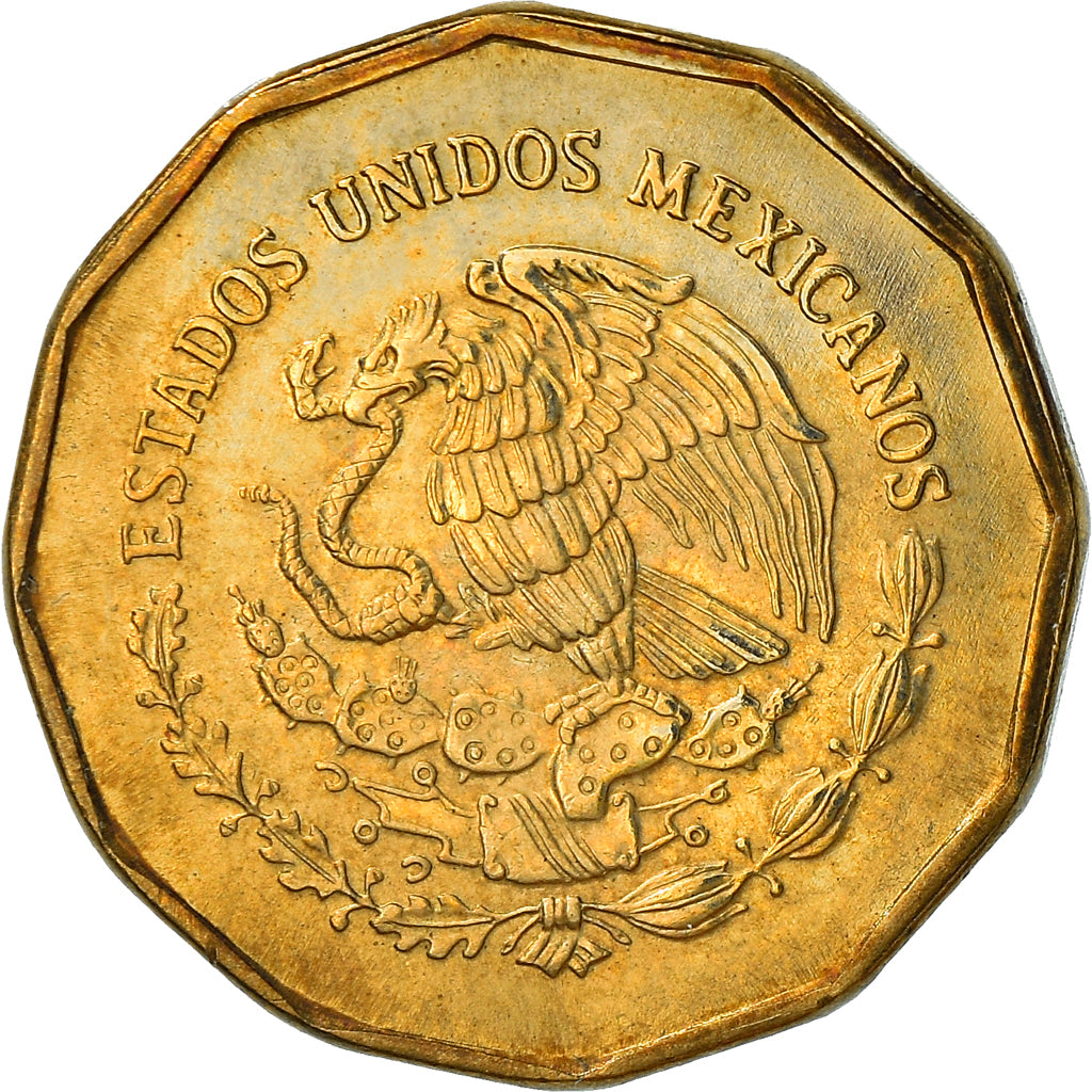 Coin, Mexico, 20 Centavos, 1998, Mexico City, VF(30-35), Aluminum-Bronze, KM:548