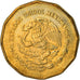 Moneda, México, 20 Centavos, 1998, Mexico City, BC+, Aluminio - bronce, KM:548