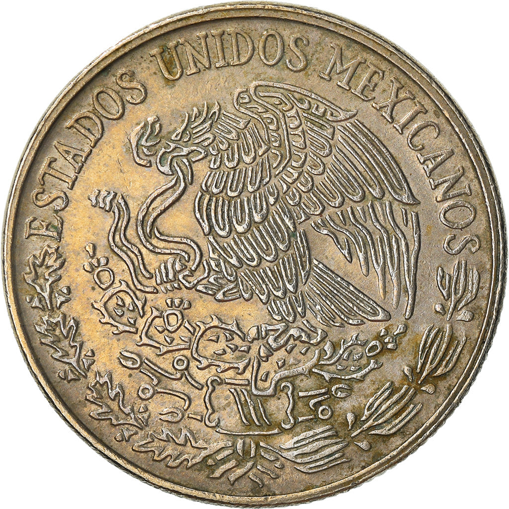 Coin, Mexico, 50 Centavos, 1975, Mexico City, AU(50-53), Copper-nickel, KM:452