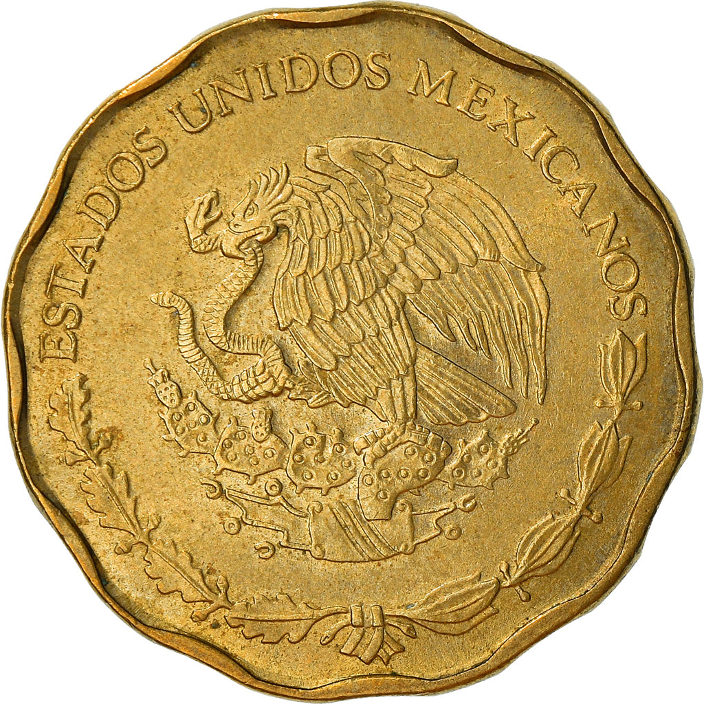 Moneta, Mexico, 50 Centavos, 1995, Mexico City, AU(50-53), Aluminium-Brąz