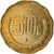 Moneda, México, 50 Centavos, 1998, Mexico City, EBC, Aluminio - bronce, KM:549
