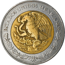Moneda, México, 2 Nuevo Pesos, 1995, Mexico City, BC+, Bimetálico, KM:551
