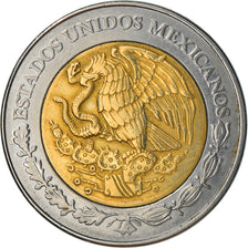 Munten, Mexico, 2 Pesos, 2000, Mexico City, FR+, Bi-Metallic, KM:604