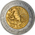 Coin, Mexico, 2 Pesos, 2002, Mexico City, VF(30-35), Bi-Metallic, KM:604