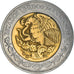 Moneta, Mexico, 2 Pesos, 2004, Mexico City, VF(20-25), Bimetaliczny, KM:604