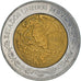 Moneta, Mexico, 2 Pesos, 2011, Mexico City, EF(40-45), Bimetaliczny, KM:604
