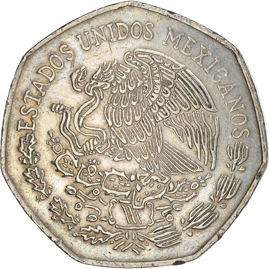 Moneda, México, 10 Pesos, 1980, Mexico City, BC+, Cobre - níquel, KM:477.2