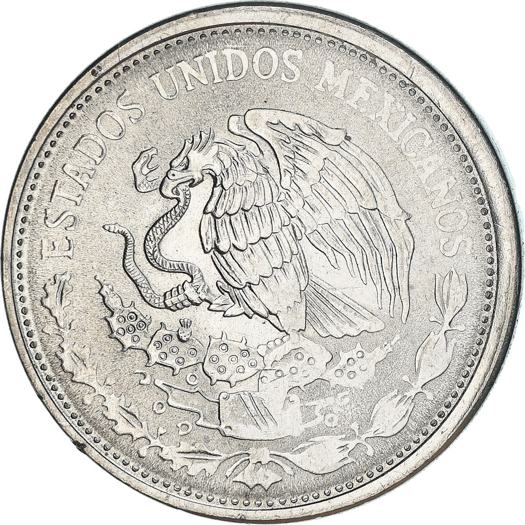 Munten, Mexico, 50 Pesos, 1988, Mexico City, PR, Stainless Steel, KM:495a