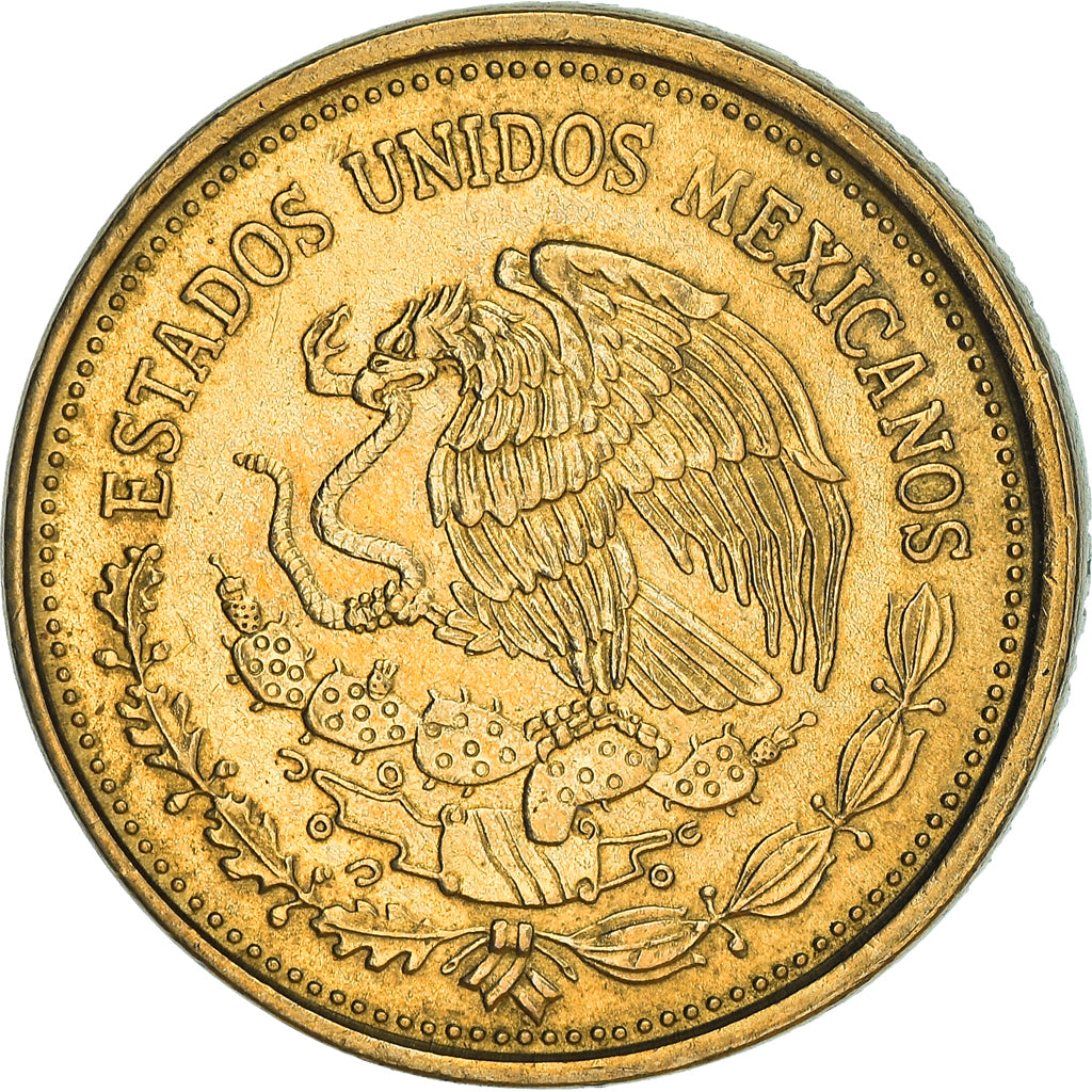 Moneda, México, 100 Pesos, 1987, Mexico City, EBC, Aluminio - bronce, KM:493