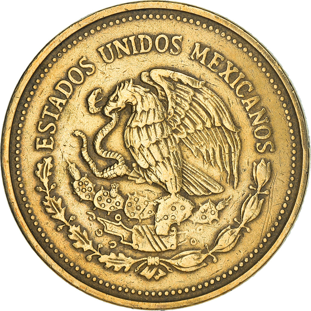 Moneta, Messico, 1000 Pesos, 1988, Mexico City, MB, Alluminio-bronzo, KM:536