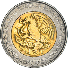 Münze, Mexiko, Nuevo Peso, 1992, Mexico City, S, Bi-Metallic, KM:550