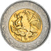 Münze, Mexiko, Nuevo Peso, 1992, Mexico City, S, Bi-Metallic, KM:550