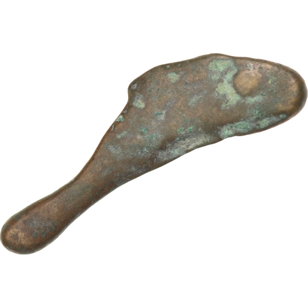 Sarmatia, Olbia, Dolphin, Olbia, VF(30-35), Bronze, 1.23