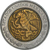 Moneta, Messico, Peso, 2003, Mexico City, MB+, Bi-metallico, KM:603
