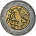 Moneta, Mexico, Peso, 2004, Mexico City, VF(30-35), Bimetaliczny, KM:603