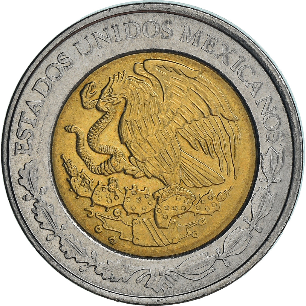 Coin, Mexico, Peso, 2008, Mexico City, AU(50-53), Bi-Metallic, KM:603