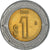 Coin, Mexico, Peso, 2008, Mexico City, AU(50-53), Bi-Metallic, KM:603