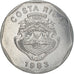 Moneda, Costa Rica, 20 Colones, 1983, BC+, Acero inoxidable, KM:216.1