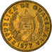 Moneta, Guatemala, Centavo, Un, 1977, SPL, Ottone, KM:275.1