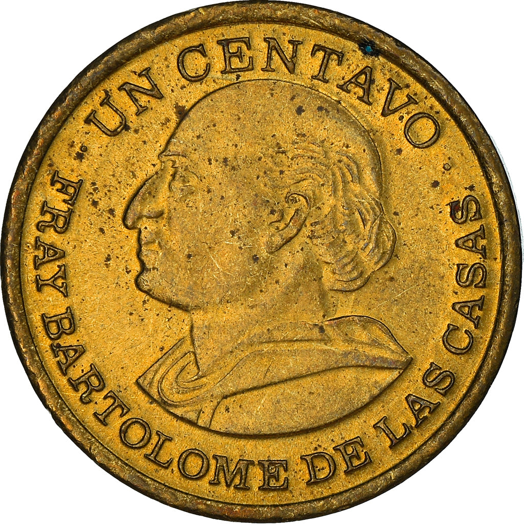 Moneta, Guatemala, Centavo, Un, 1977, SPL, Ottone, KM:275.1