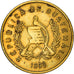 Münze, Guatemala, Centavo, Un, 1990, S+, Messing, KM:275.3