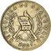 Moneda, Guatemala, Quetzal, 2001, MBC, Níquel - latón, KM:284
