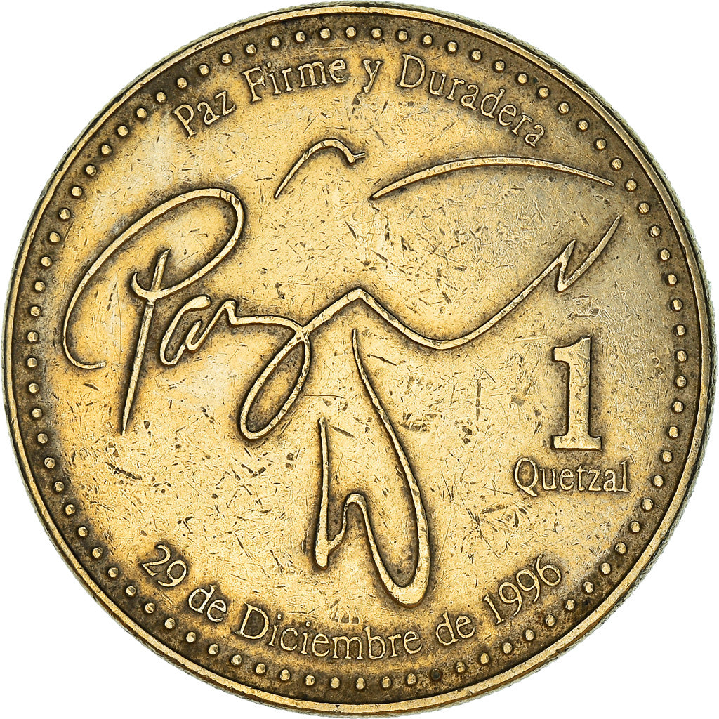 Moneda, Guatemala, Quetzal, 2006, BC+, Níquel - latón, KM:284