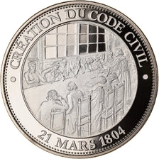 France, Medal, Napoléon Ier, Code Civil (1804), MS(65-70), Copper-nickel