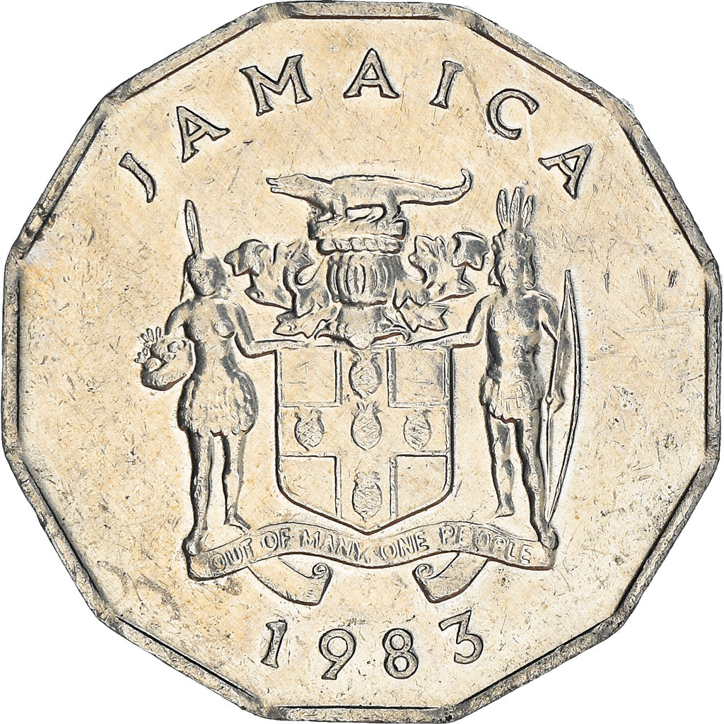 Münze, Jamaica, Elizabeth II, Cent, 1983, British Royal Mint, SS+, Aluminium