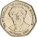 Moneta, Giamaica, Elizabeth II, Dollar, 1995, British Royal Mint, BB+, Acciaio
