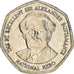 Moneta, Giamaica, Elizabeth II, Dollar, 1996, British Royal Mint, BB, Acciaio