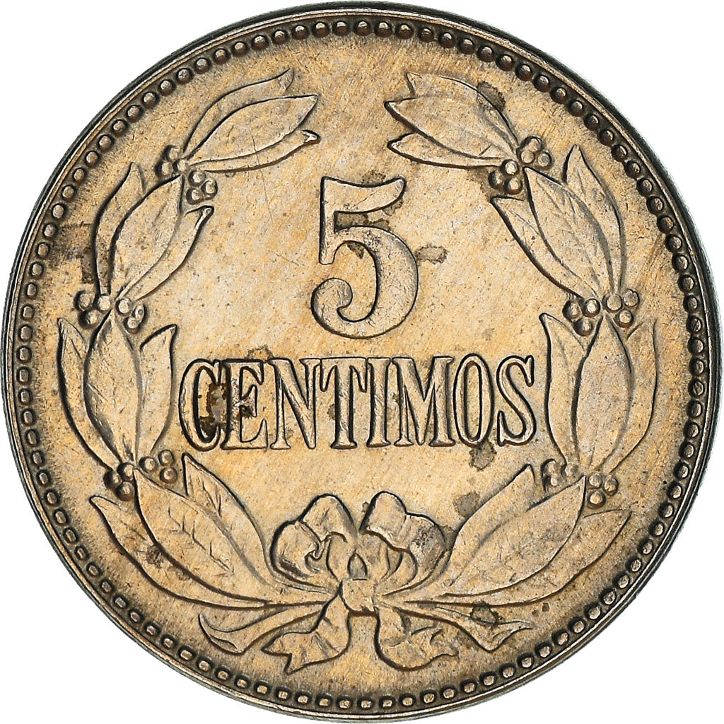 Moneda, Venezuela, 5 Centimos, 1945, Philadelphia, EBC, Cobre - níquel, KM:29a