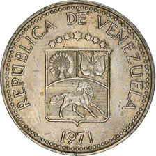 Moneta, Venezuela, 5 Centimos, 1971, Ontario, BB, Rame-nichel, KM:38.3