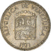 Moneta, Venezuela, 5 Centimos, 1971, Ontario, BB, Rame-nichel, KM:38.3