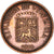 Moneta, Venezuela, 5 Centimos, 1974, MB+, Acciaio ricoperto in rame, KM:49