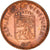 Moneda, Venezuela, 5 Centimos, 1976, BC+, Cobre recubierto de acero, KM:49