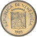 Moneta, Venezuela, 5 Centimos, 1983, Werdohl, Vereinigte Deutsche Metallwerke