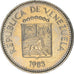 Münze, Venezuela, 5 Centimos, 1983, Werdohl, Vereinigte Deutsche Metallwerke