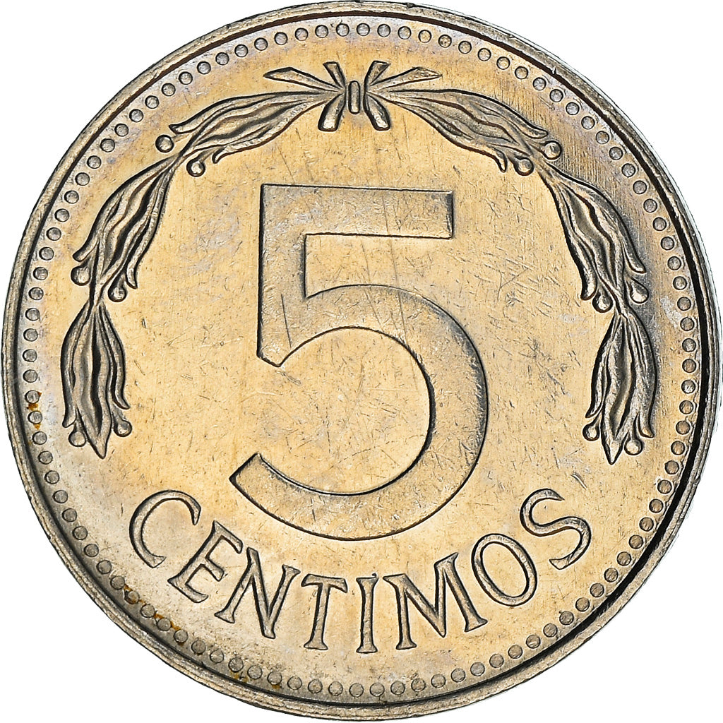 Moneta, Venezuela, 5 Centimos, 1983, Werdohl, Vereinigte Deutsche Metallwerke