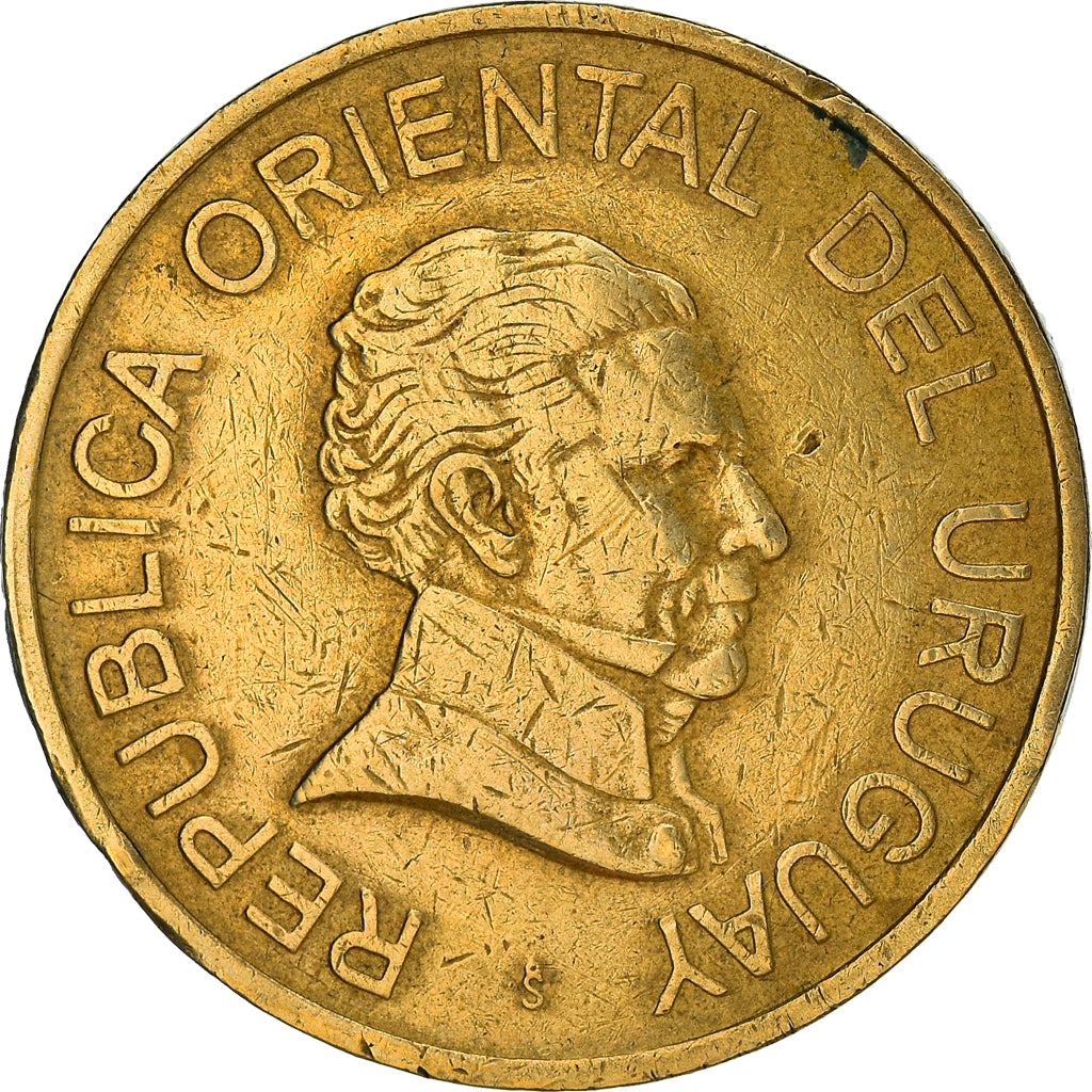 Münze, Uruguay, 2 Pesos Uruguayos, 1998, S+, Aluminum-Bronze, KM:104.2