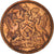 Moneta, TRYNIDAD I TOBAGO, 5 Cents, 1966, Franklin Mint, VF(30-35), Bronze, KM:2