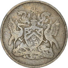 Münze, TRINIDAD & TOBAGO, 10 Cents, 1966, Franklin Mint, S+, Copper-nickel