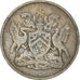 Moneda, TRINIDAD & TOBAGO, 10 Cents, 1966, Franklin Mint, BC+, Cobre - níquel