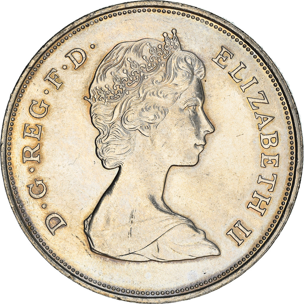 Moeda, Grã-Bretanha, Elizabeth II, 25 New Pence, 1980, EF(40-45)