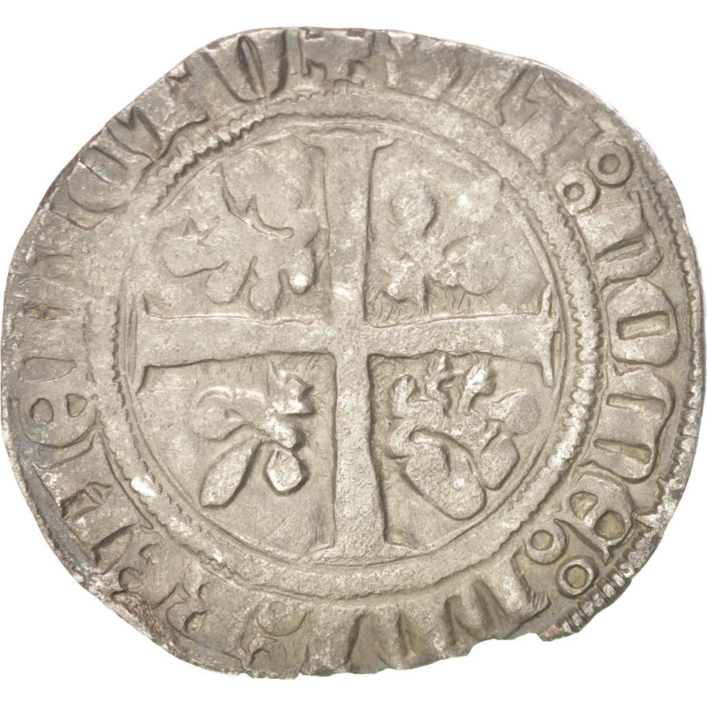 Coin, France, Blanc, Auxonne, VF(30-35), Billon, Boudeau:1224