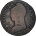 Moneta, Francia, Dupré, 5 Centimes, 1797, Orléans, B+, Bronzo, KM:640.9